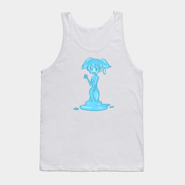 Slime Anime Girl Tank Top by Nicheek